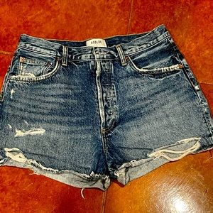 Designer Jean shorts